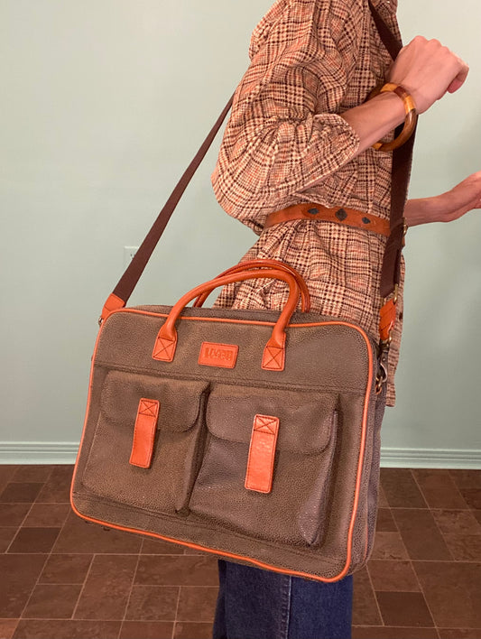 VINTAGE 90'S "MAGGIE B" BRIEFCASE