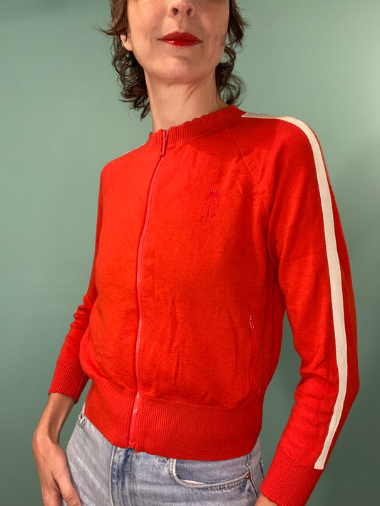 SUPER RARE VINTAGE Y2K "JUICY" %100 WOOL LOGO SWEATER