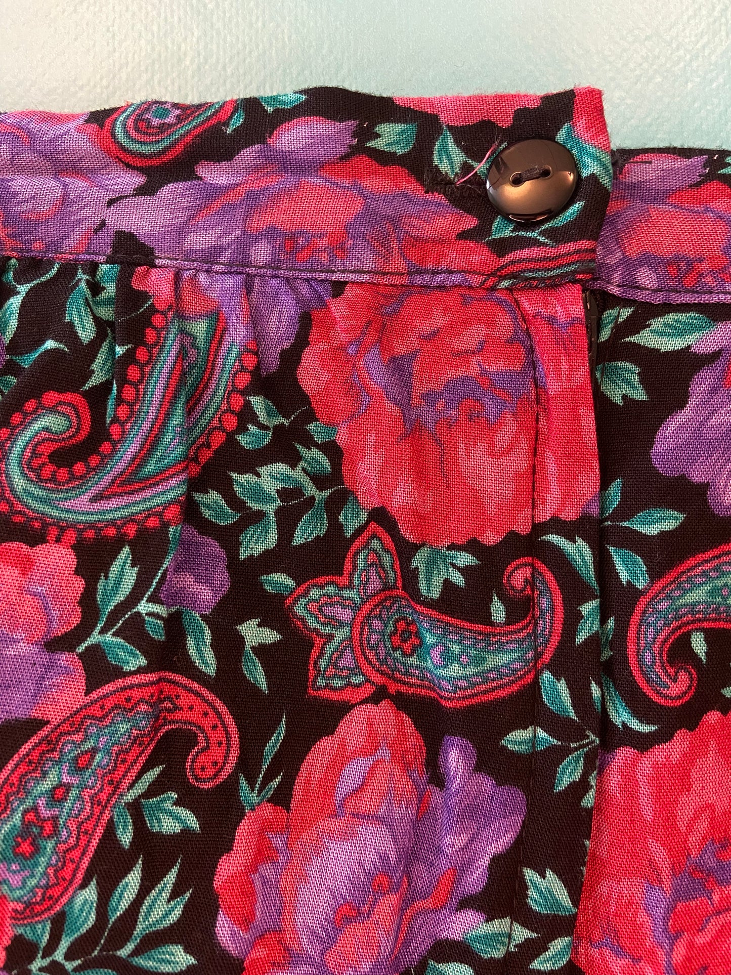 VINTAGE "MS INTERPRET" 90'S FLORAL SKIRT