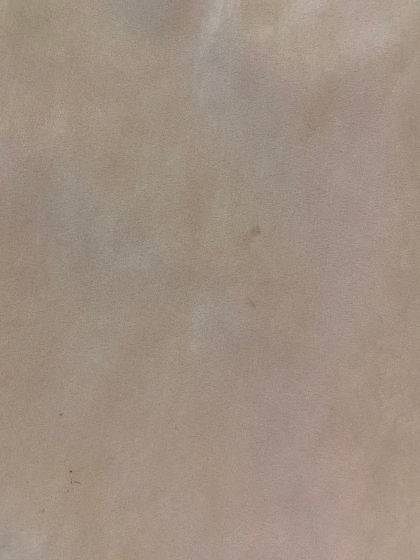 VINTAGE "PARAQON" FAUX SUEDE FUR COLLARED PENNY LANE TRENCH COAT