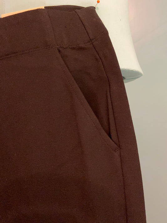 MAX STUDIO ***NEW WITH TAGS WIDE LEG BLACK OFFICE PANTS