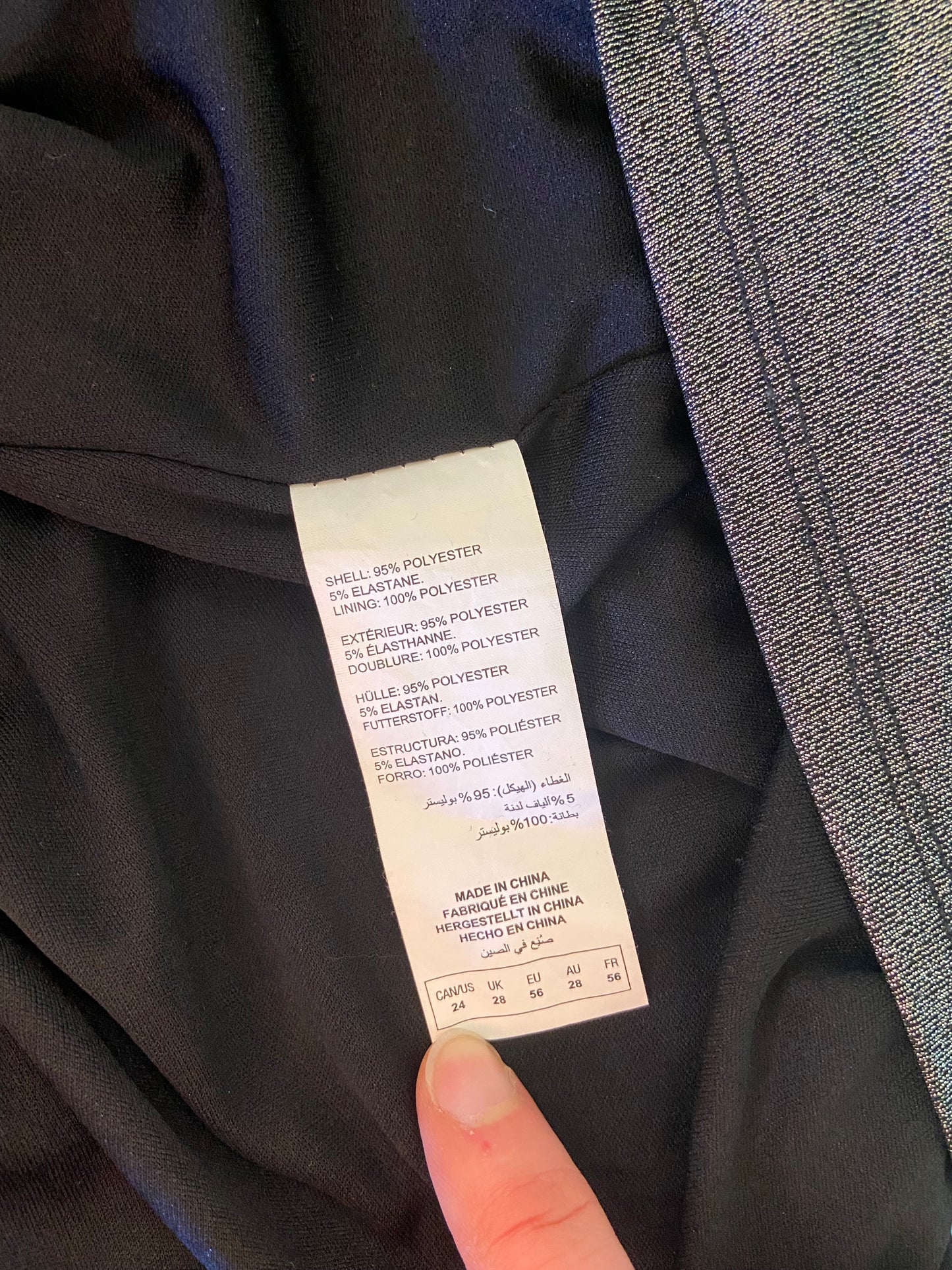 "MICHEAL STUDIO" GUN METAL DRESS