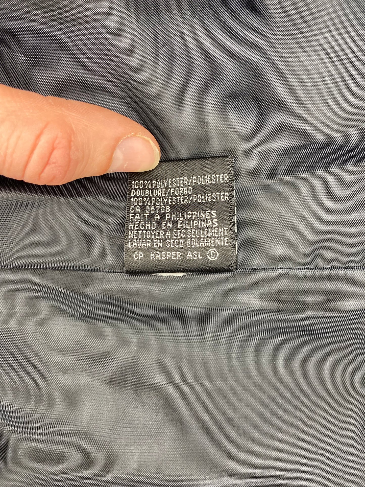 VINTAGE "KASPER &COMPANY ASL" BERRY COLOURED BLAZER