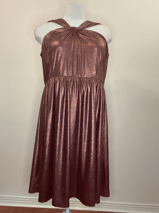 "MICHEAL STUDIO" GUN METAL DRESS