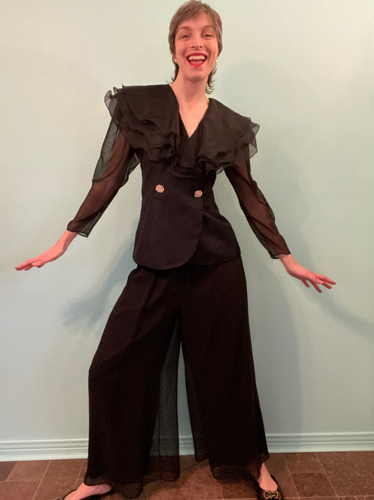 VINTAGE 90'S  “LORI ANN” FORMAL TWO PIECE SUIT