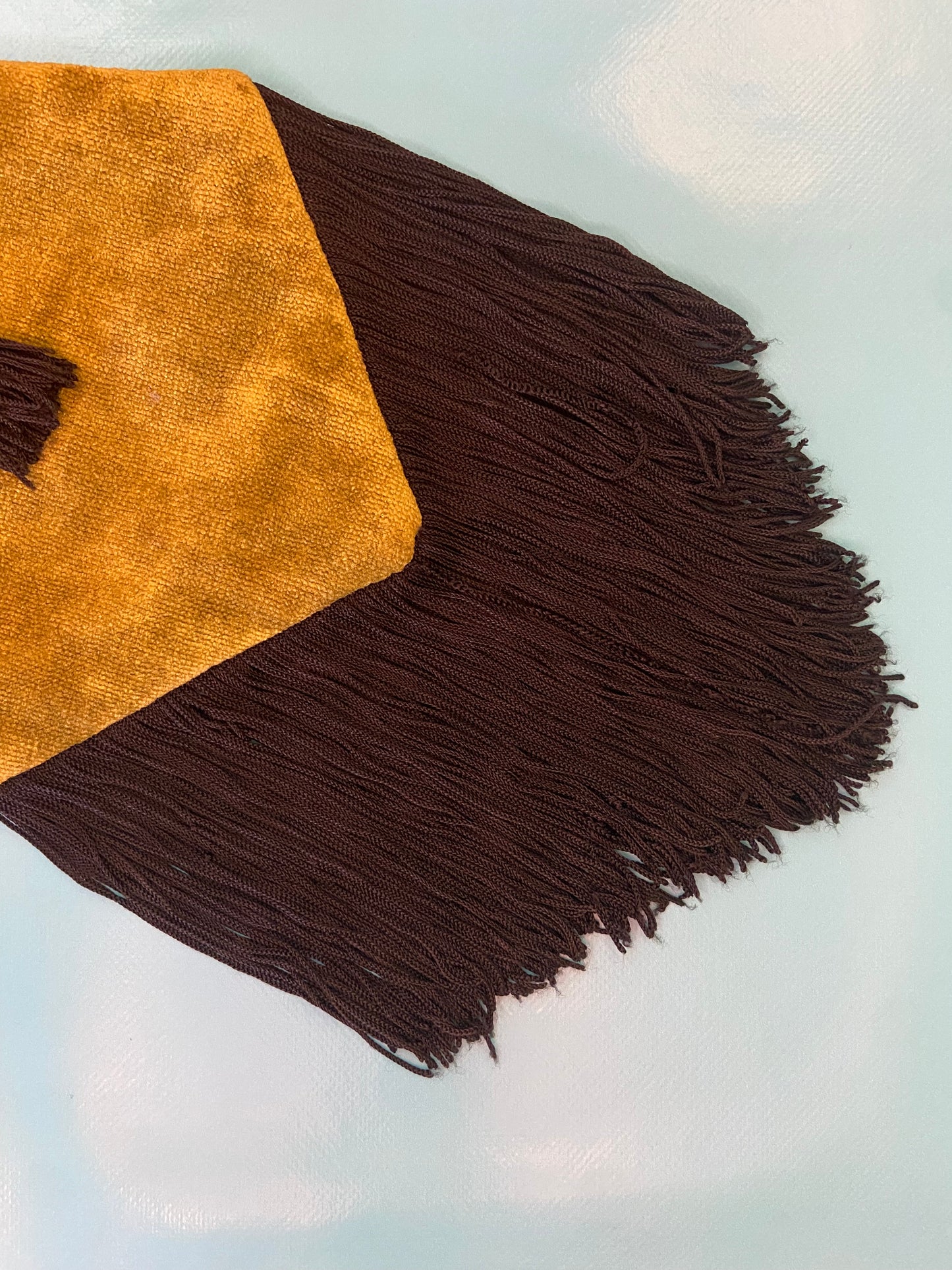 VINTAGE “PANDORA LOS ANGELES” TASSELED EVENING BAG