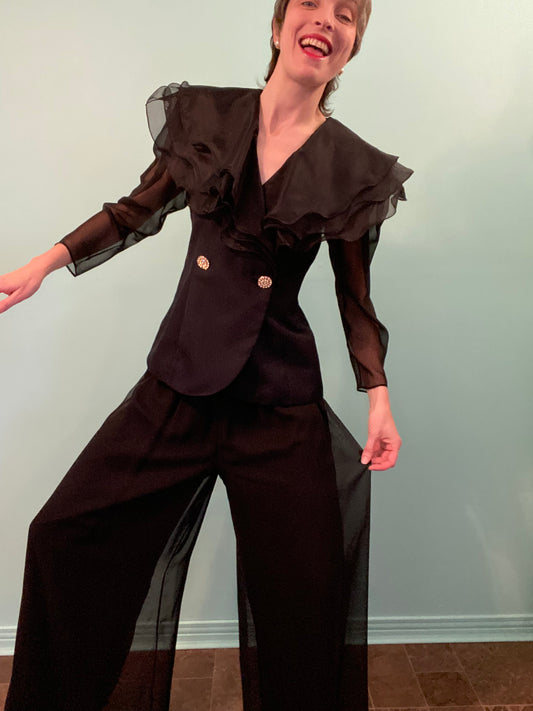 VINTAGE 90'S  “LORI ANN” FORMAL TWO PIECE SUIT