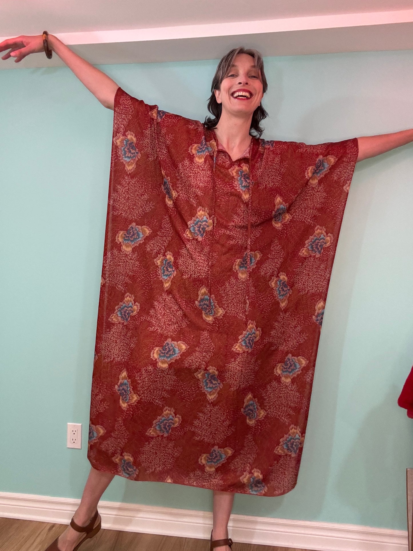 "LEISURE LADY" VINTAGE KAFTAN
