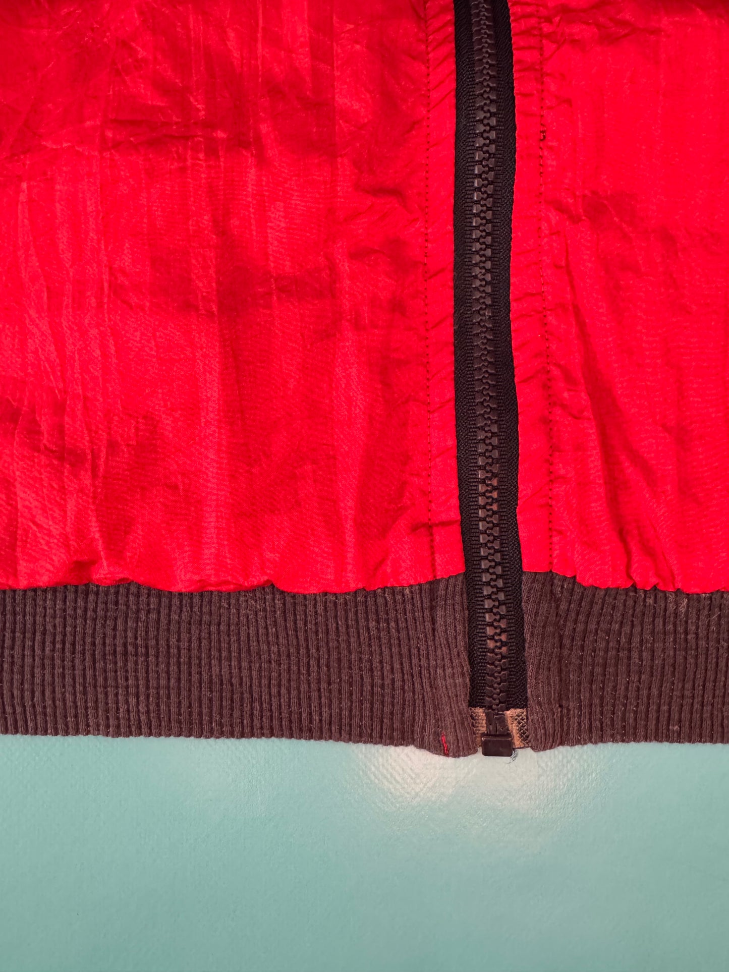 REVERSIBLE SAILING THEMED RED AND NAVY WINDBREAKER