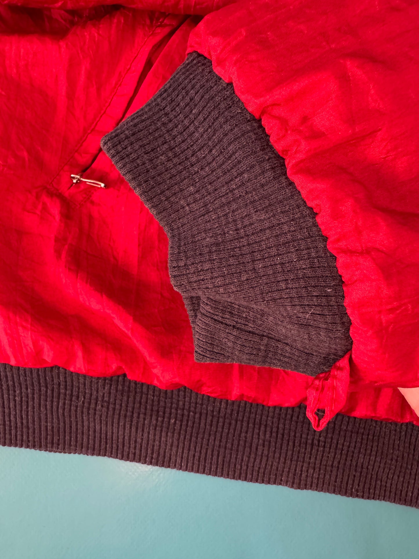 REVERSIBLE SAILING THEMED RED AND NAVY WINDBREAKER