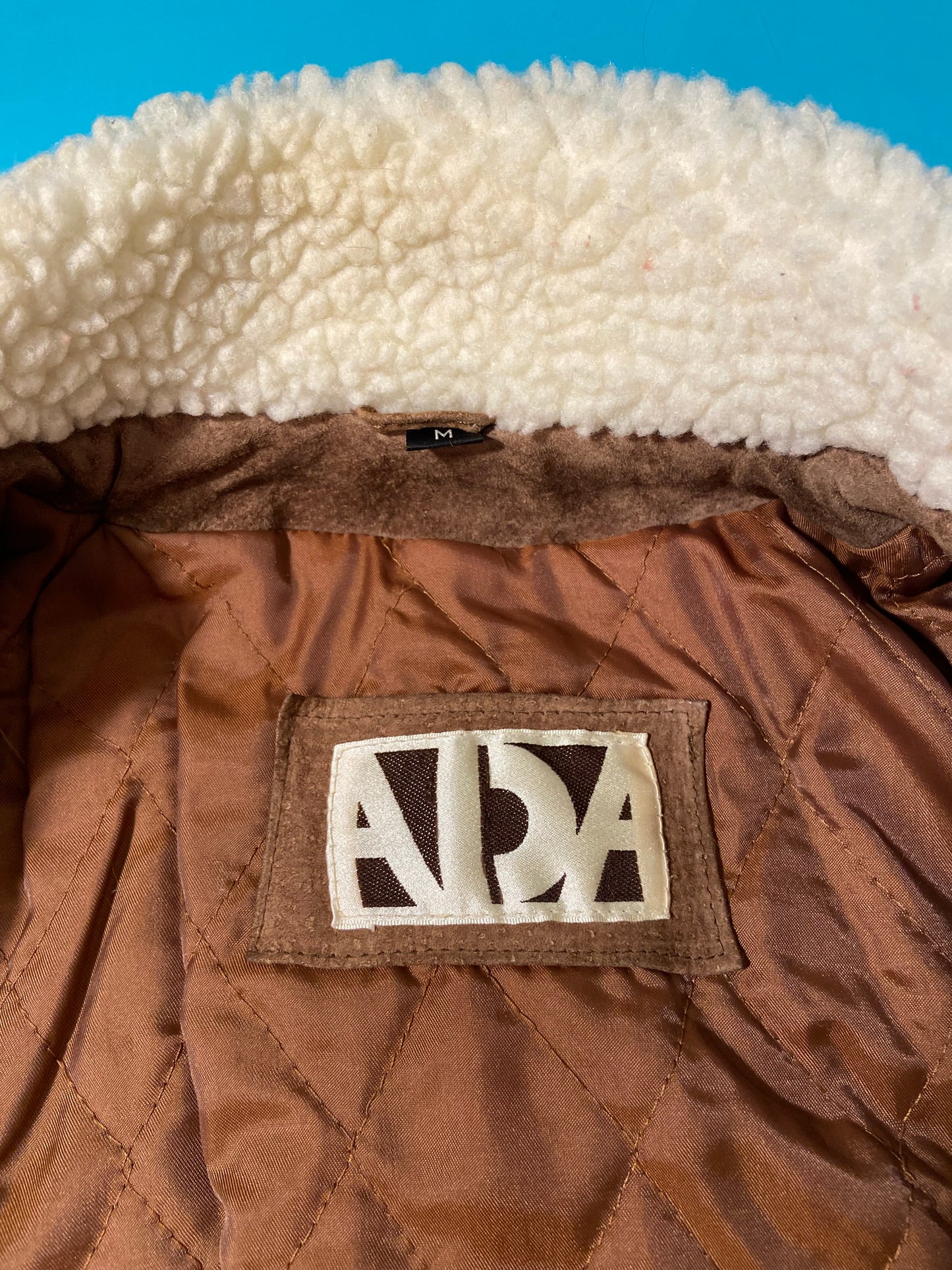 VINTAGE SUEDE "ADA" BOMBER JACKET