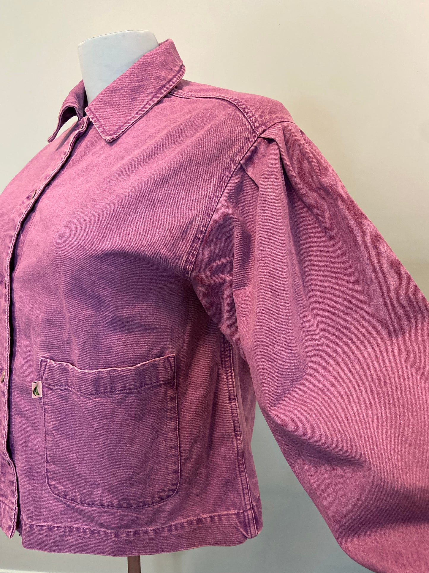VINTAGE LEVI STRAUSS PURPLE DEMIN JACKET