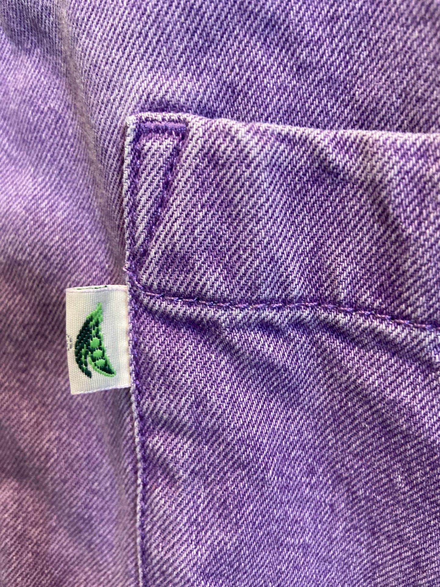 VINTAGE LEVI STRAUSS PURPLE DEMIN JACKET