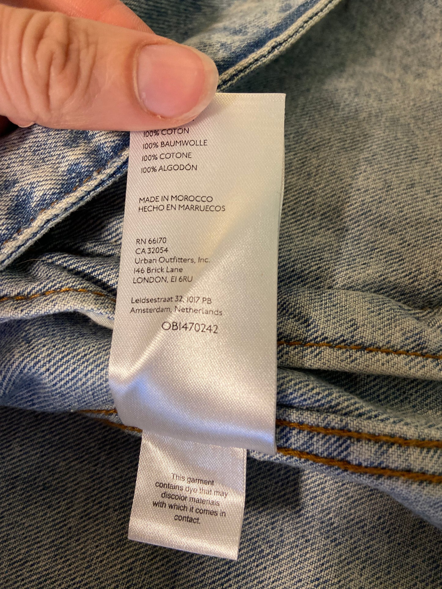 "FREE PEOPLE" ***NEW WITH TAGS DENIM JACKET