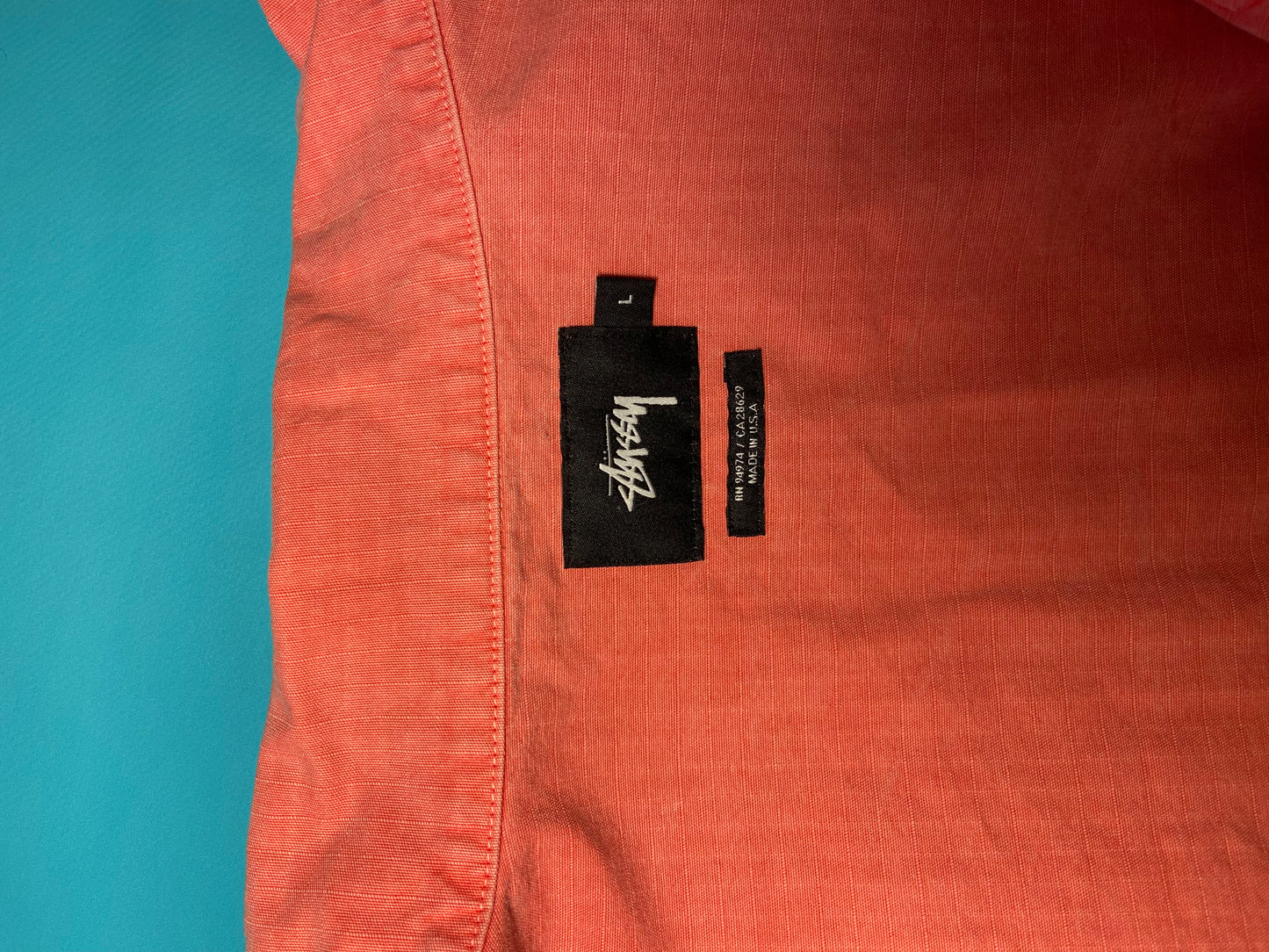 Y2K VINTAGE "STUSSY" WORK SHIRT
