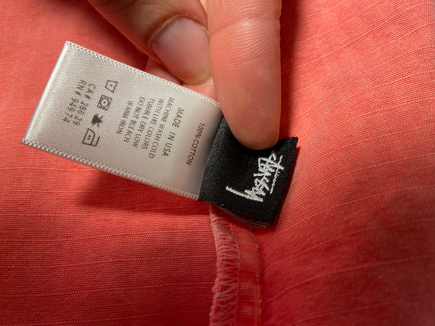 Y2K VINTAGE "STUSSY" WORK SHIRT