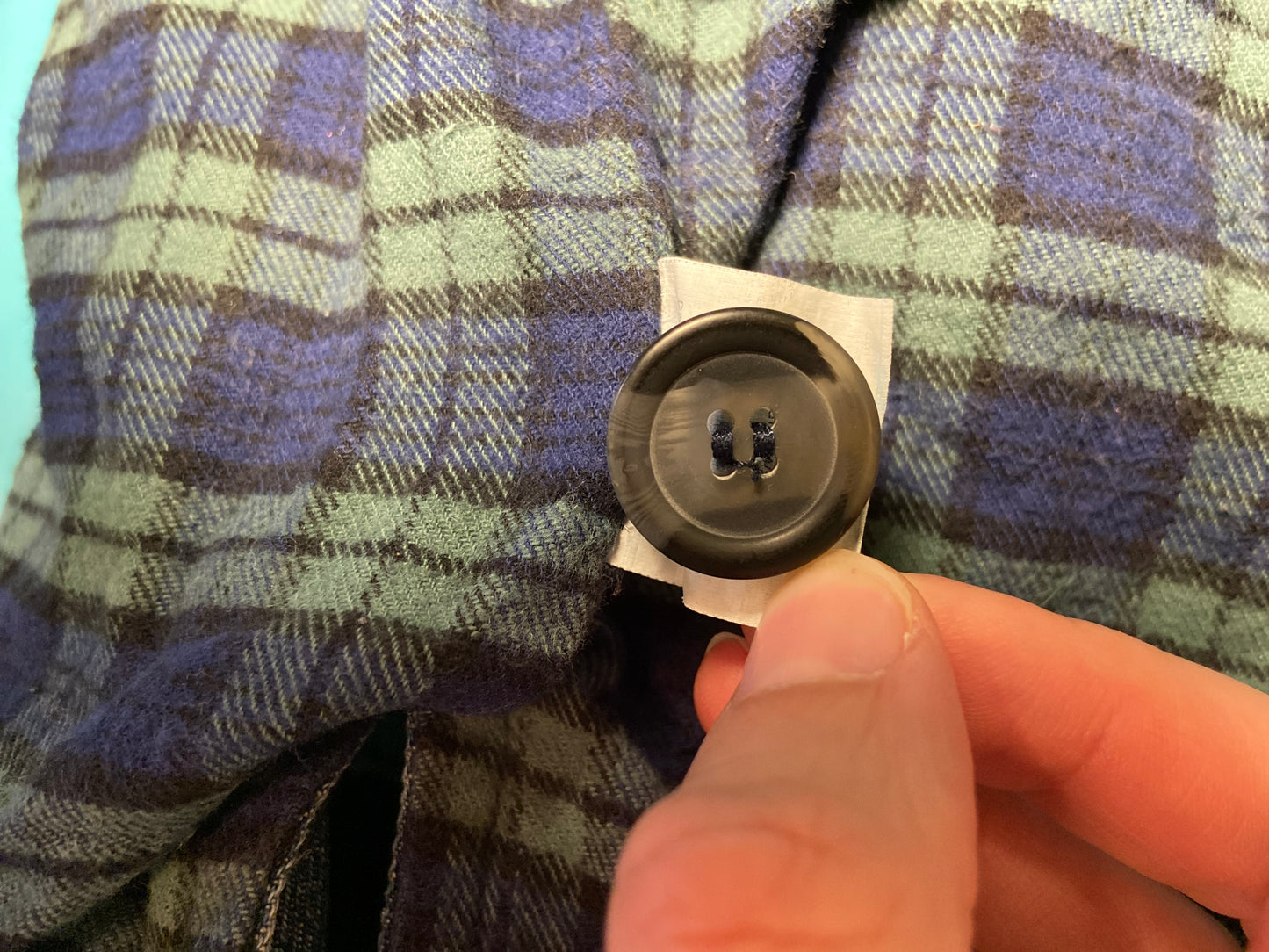 VINTAGE FLANEL LINED DENIM "LEE VALLEY IRELAND" WORK COAT