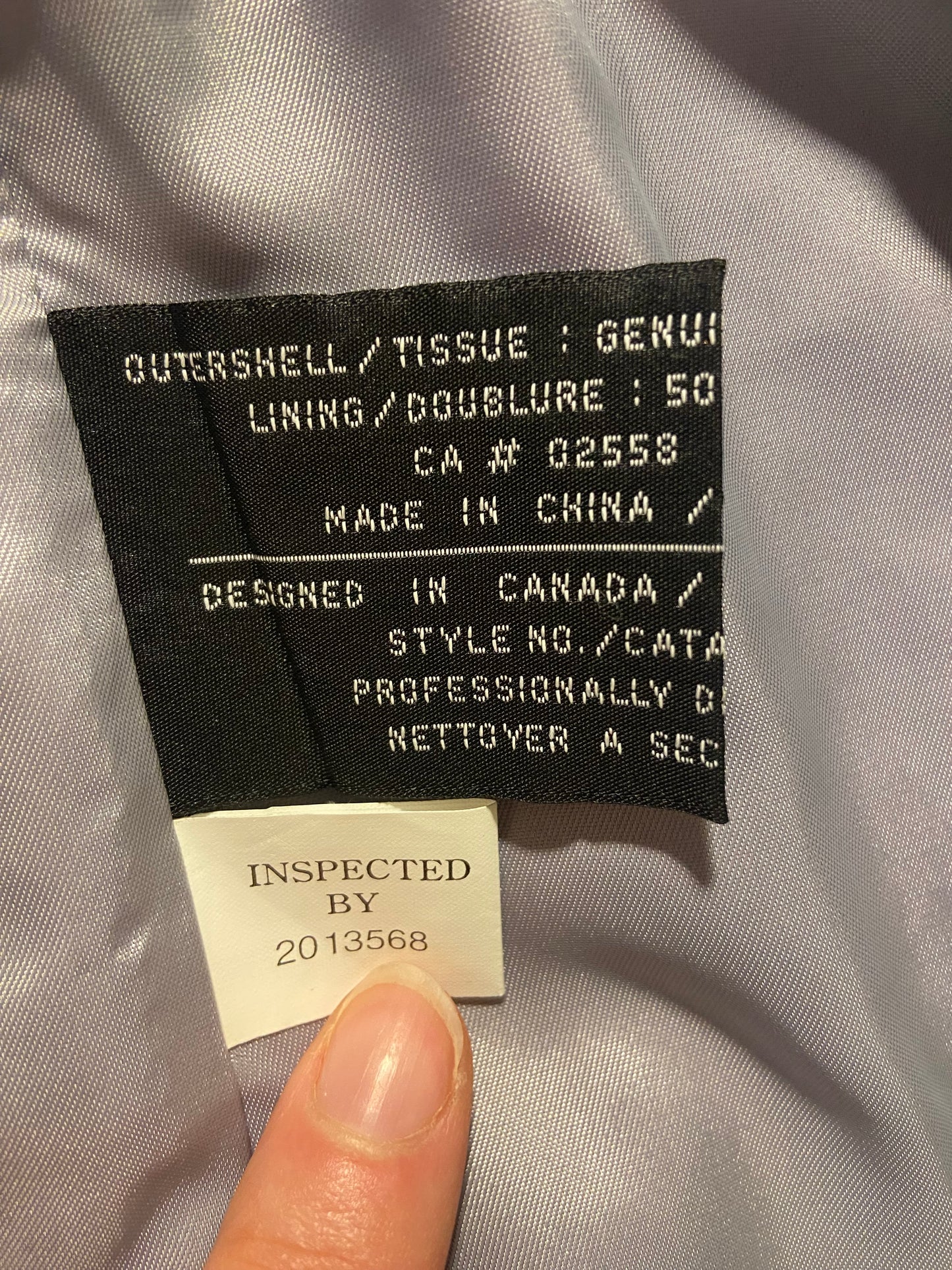 SUPER FUN Y2K VINTAGE DANIER - SHINY LILAC LEATHER