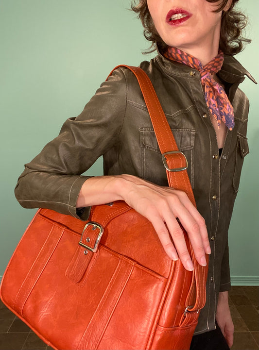 VINTAGE 1960'S SAMSONITE CARRY-ON BAG  ***MINT CONDITION