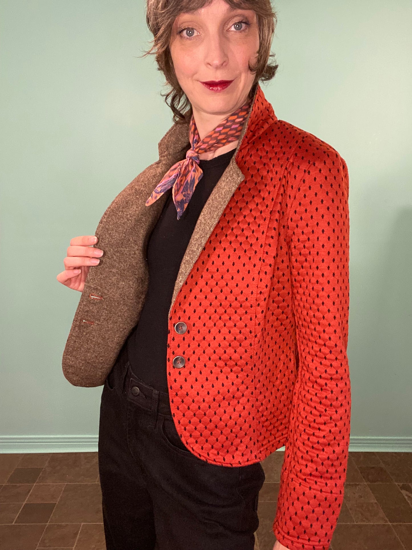 RUST AND TWEED "FREE POEPLE" BLAZER