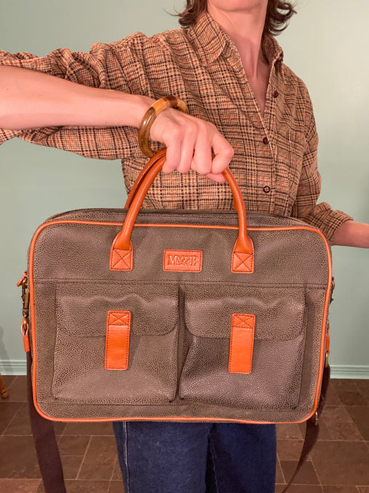 VINTAGE 90'S "MAGGIE B" BRIEFCASE