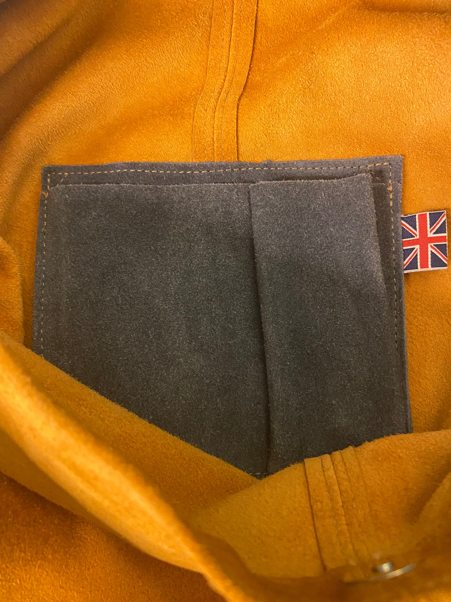 SUEDE "OWEN BARRY" SHOULDER BAG