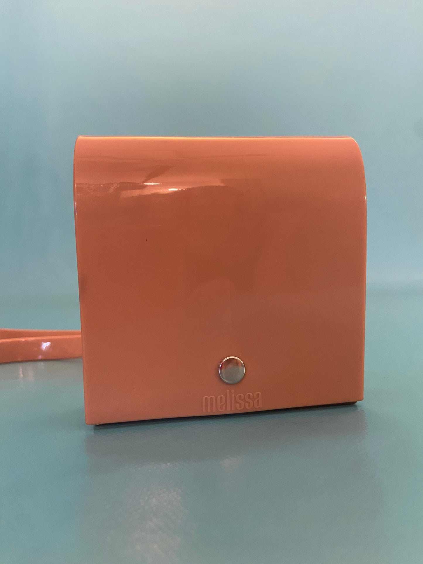 "MELISSA" JELLY CROSS BODY BAG IN TAN