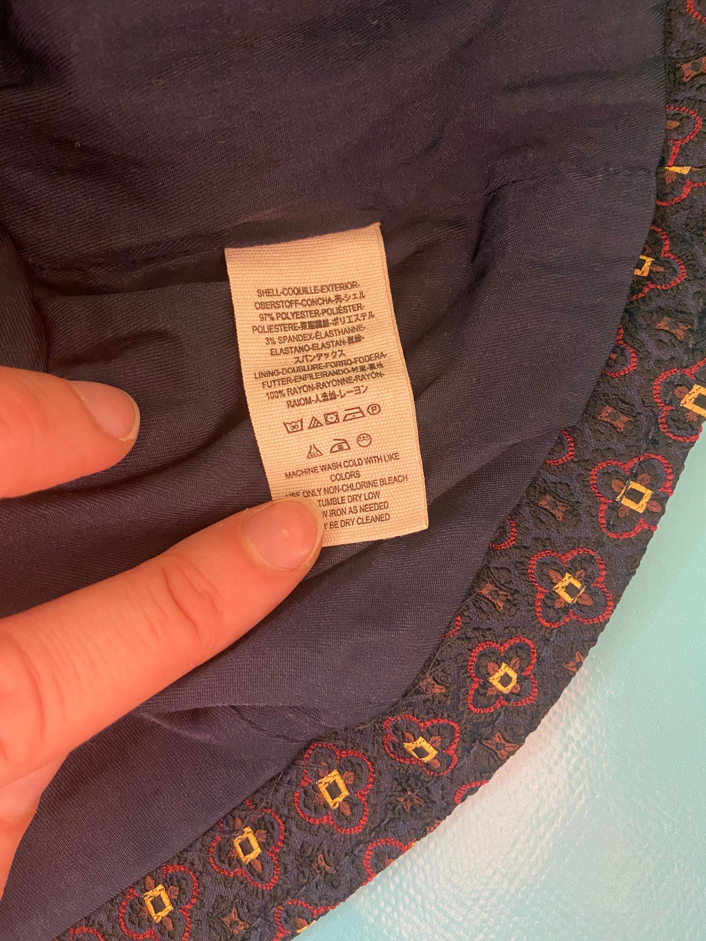 "FREE PEOPLE" GEOMETRIC PRINT BLAZER ***PRELOVED