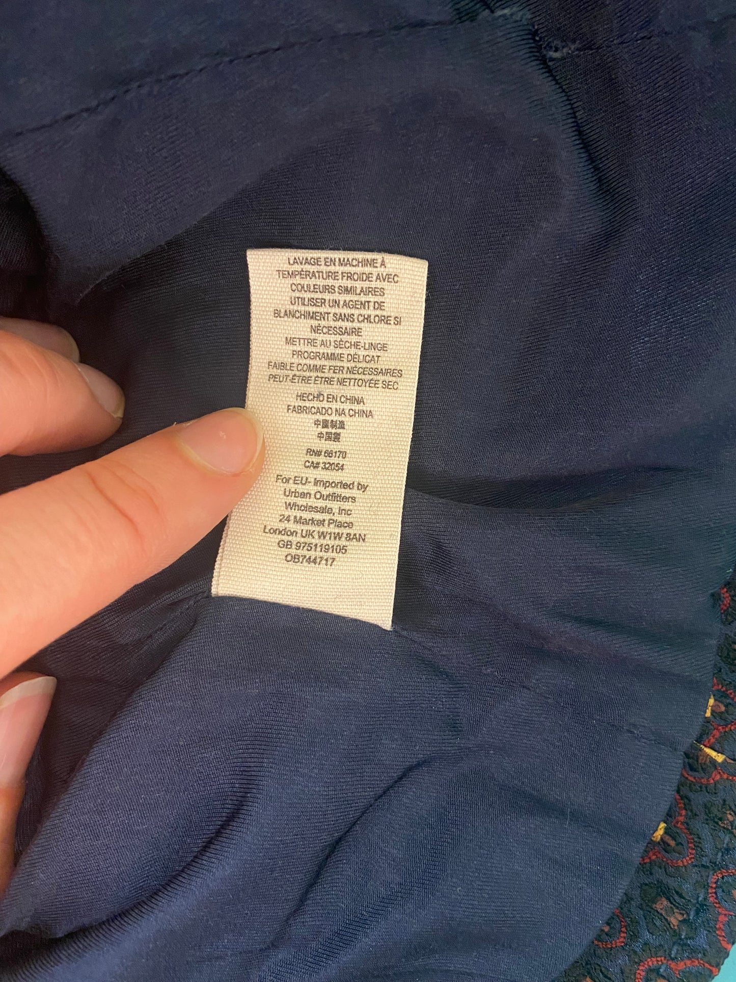 "FREE PEOPLE" GEOMETRIC PRINT BLAZER ***PRELOVED