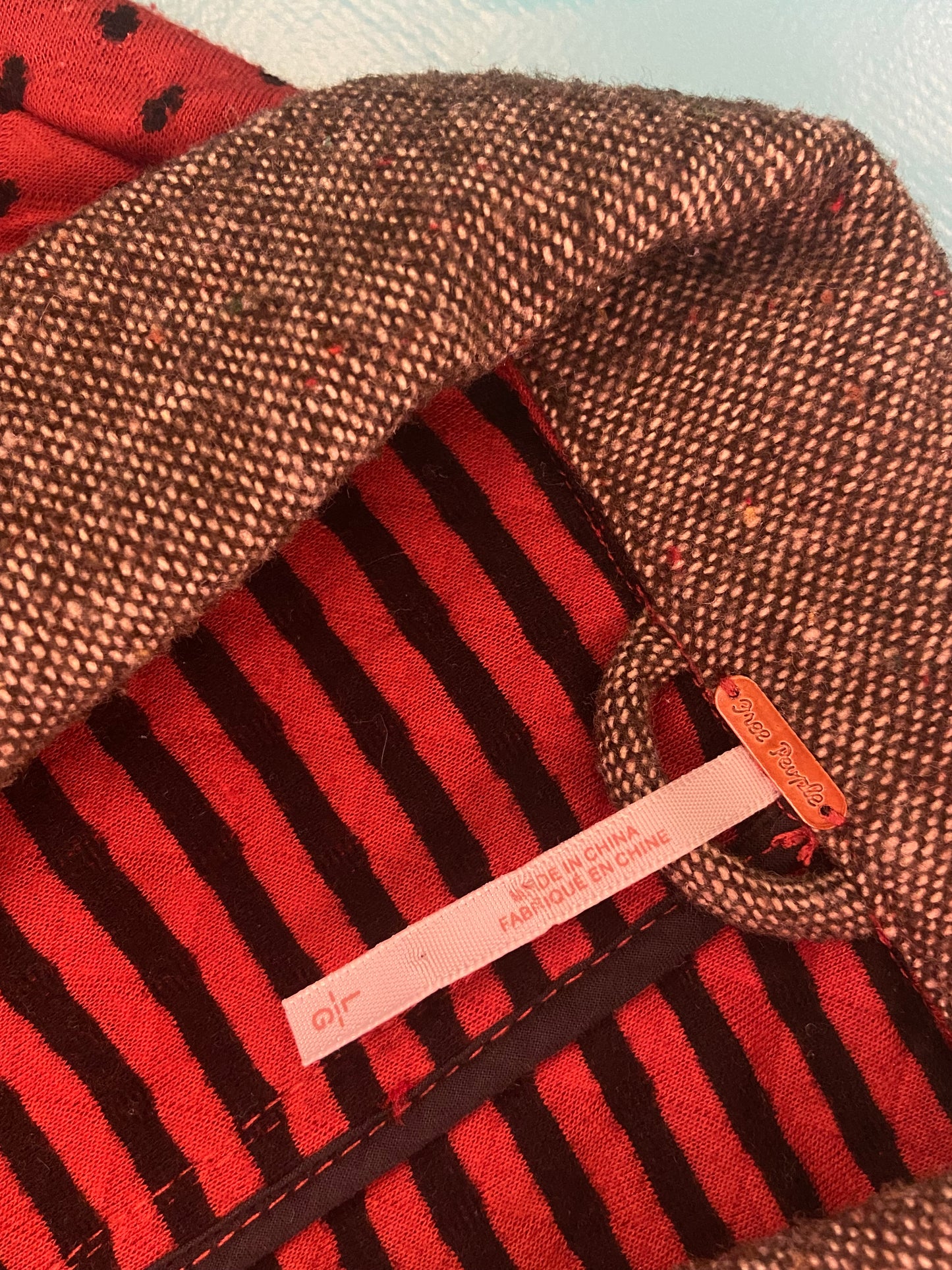 RUST AND TWEED "FREE POEPLE" BLAZER