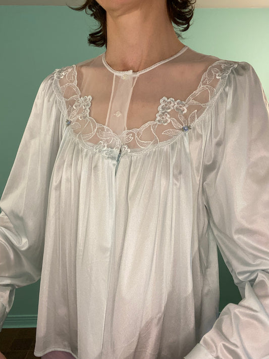 VINTAGE "EATON VANITY FAIR" LINGERIE TOP/JACKET/COVER UP