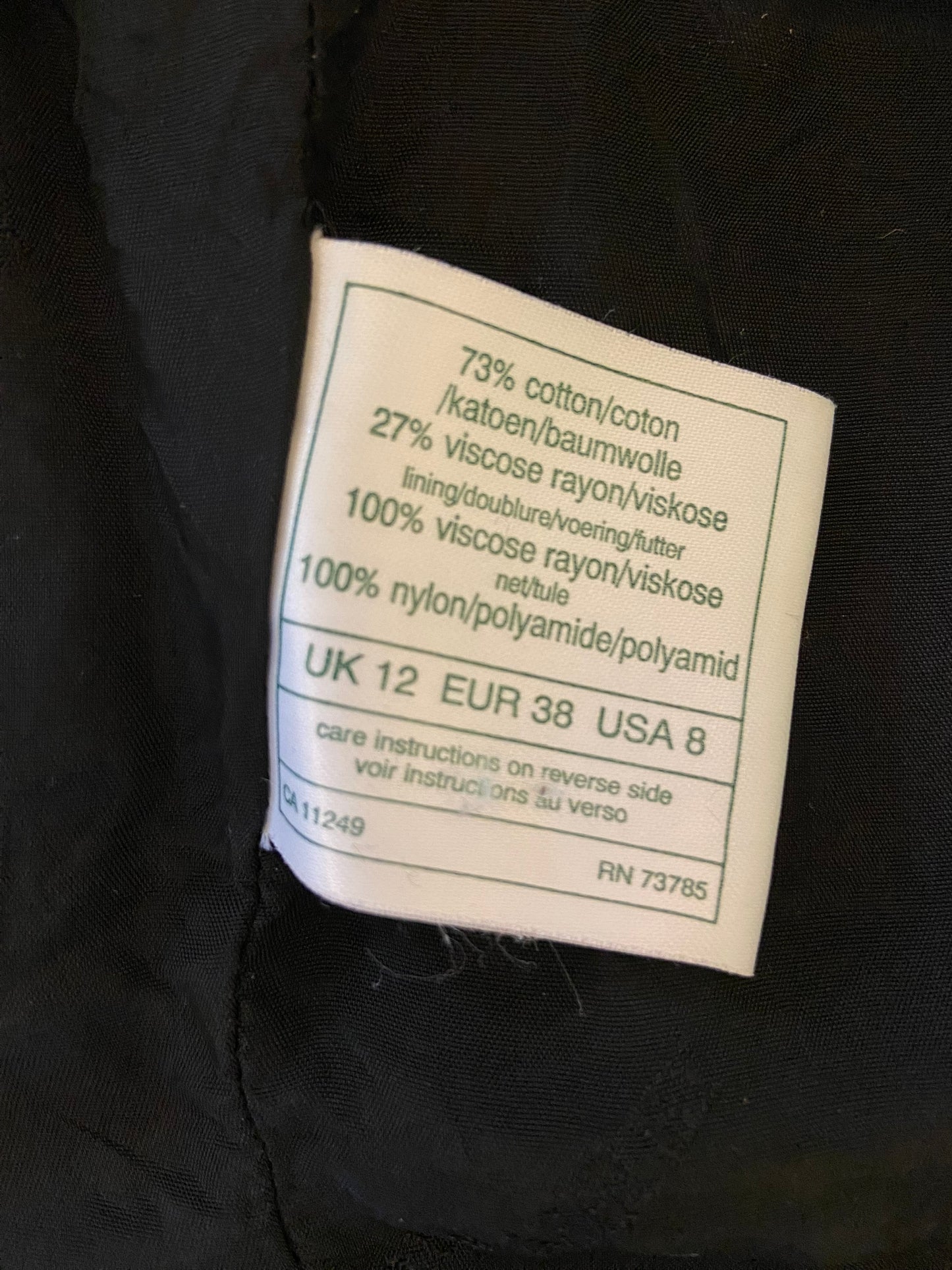 VINTAGE "LAURA ASHLEY" VELVET JACKET