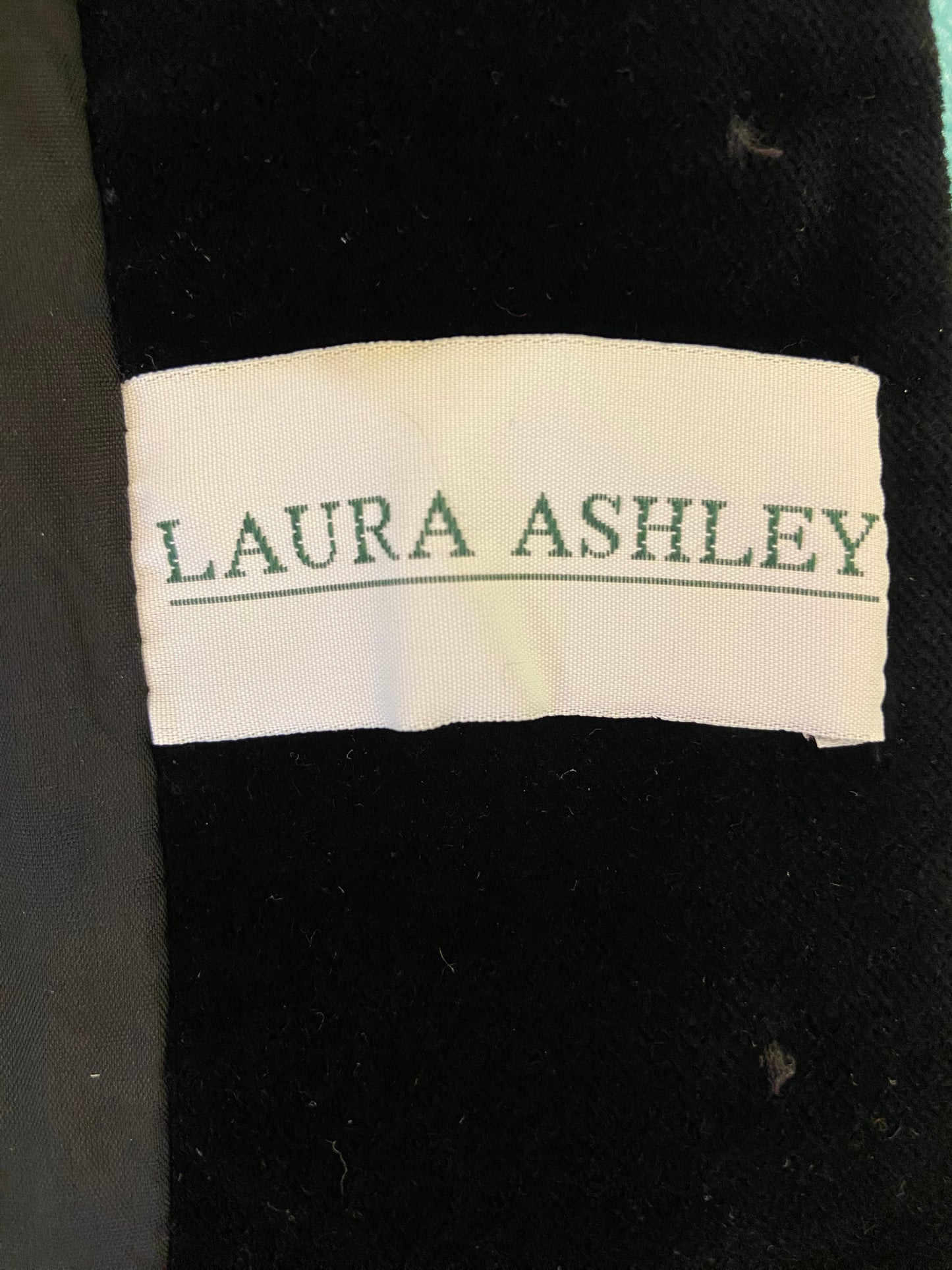VINTAGE "LAURA ASHLEY" VELVET JACKET