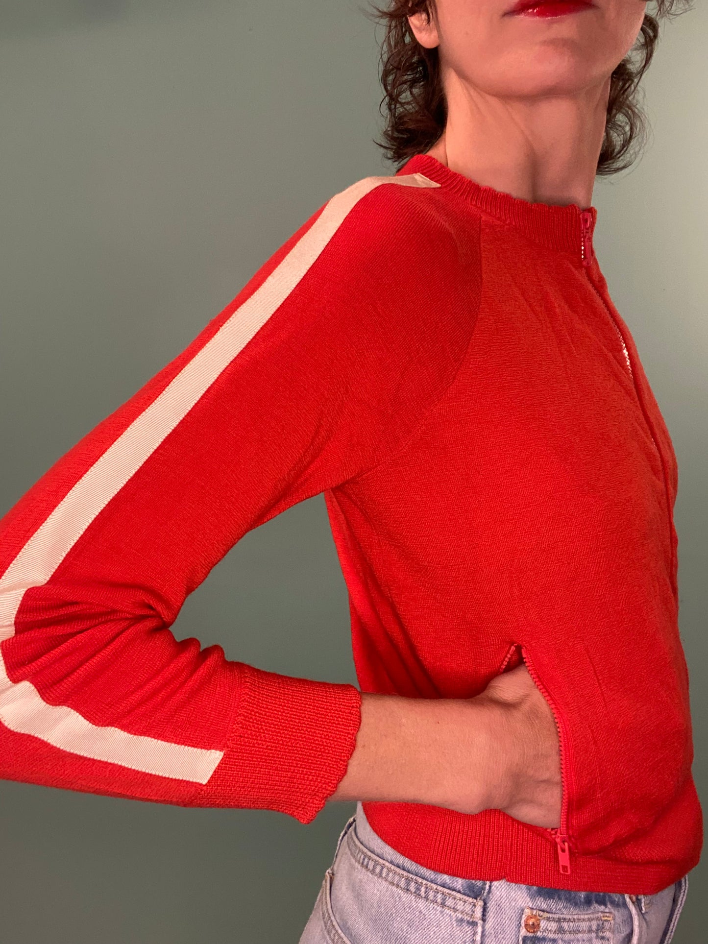 SUPER RARE VINTAGE Y2K "JUICY" %100 WOOL LOGO SWEATER