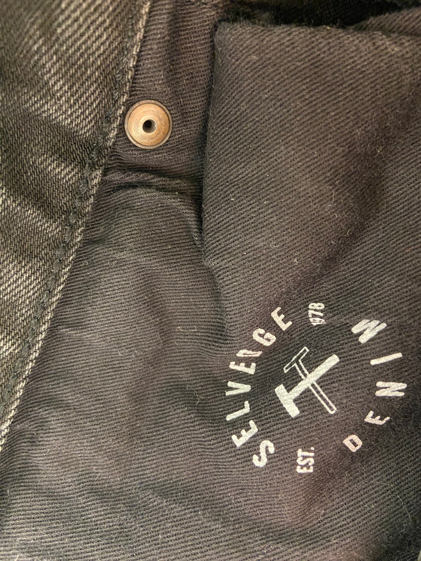 "TOPMAN" STRETCH SKINNY FIT BLACK JEANS