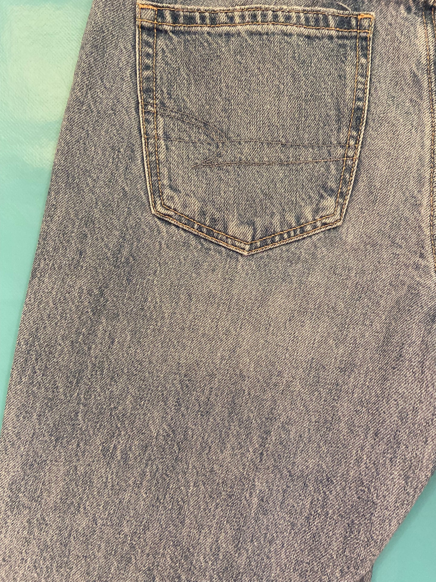 "ABERCROMBIE" PATCHWORK JEANS