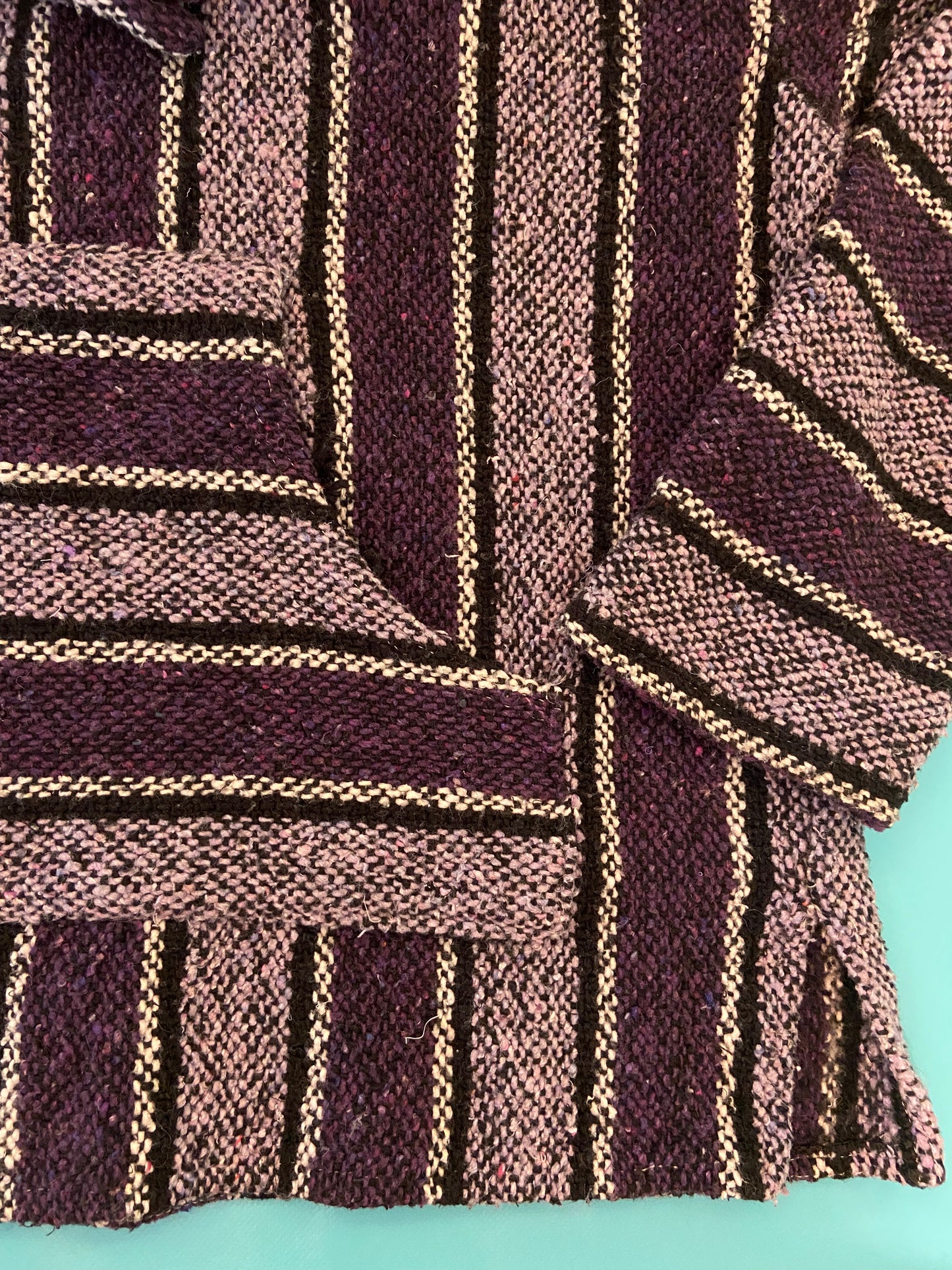 "VINTAGE" 90S HIPPIE HACKEY SACK HOODIE