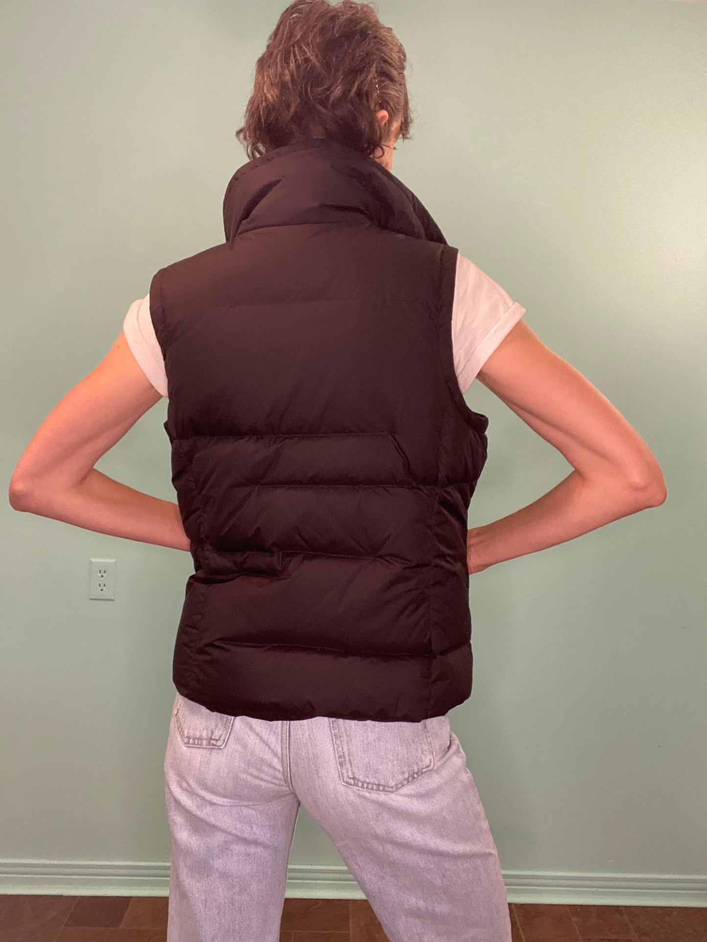 "MEXX" BLACK PUFFER DOWN VEST