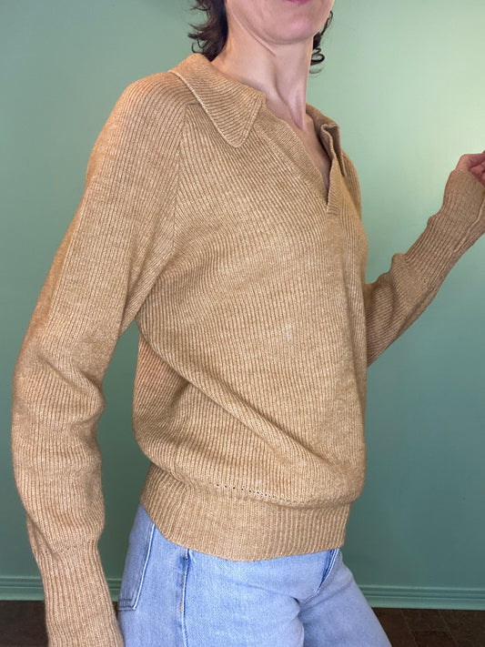 VINTAGE CARAMEL "INGO" SWEATER