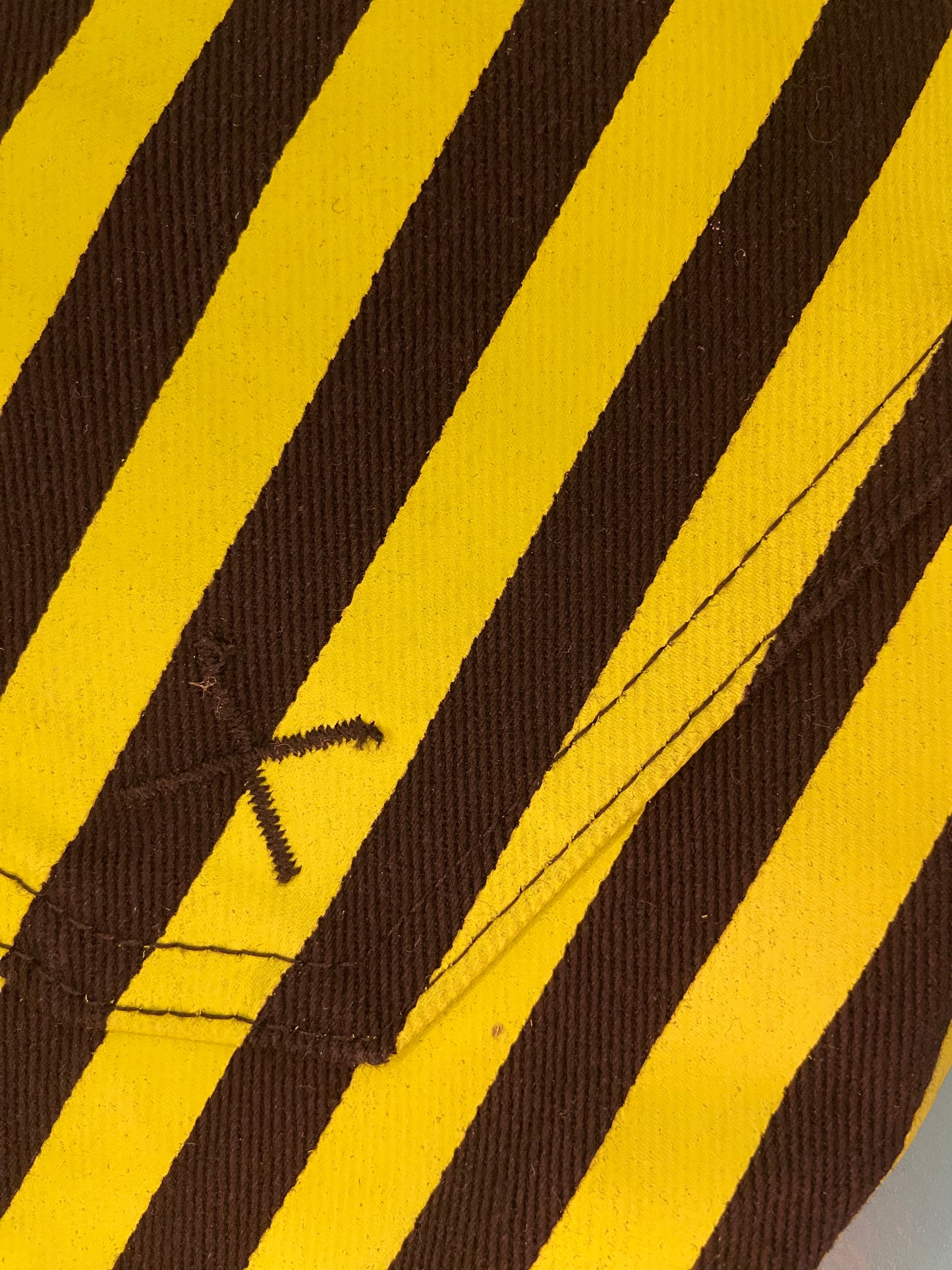 SPOOKY "TRIPP NYC" GREEN AND BLACK STRIPED JEANS