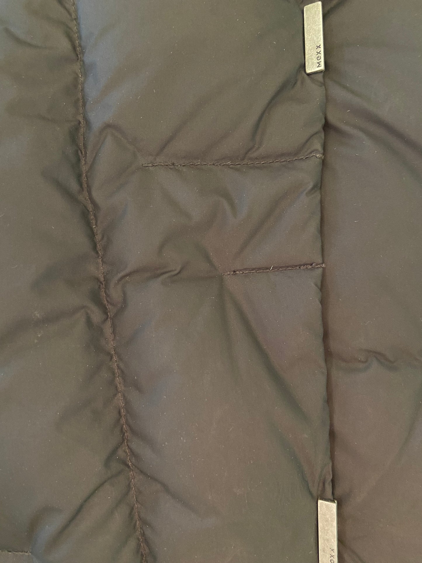 "MEXX" BLACK PUFFER DOWN VEST