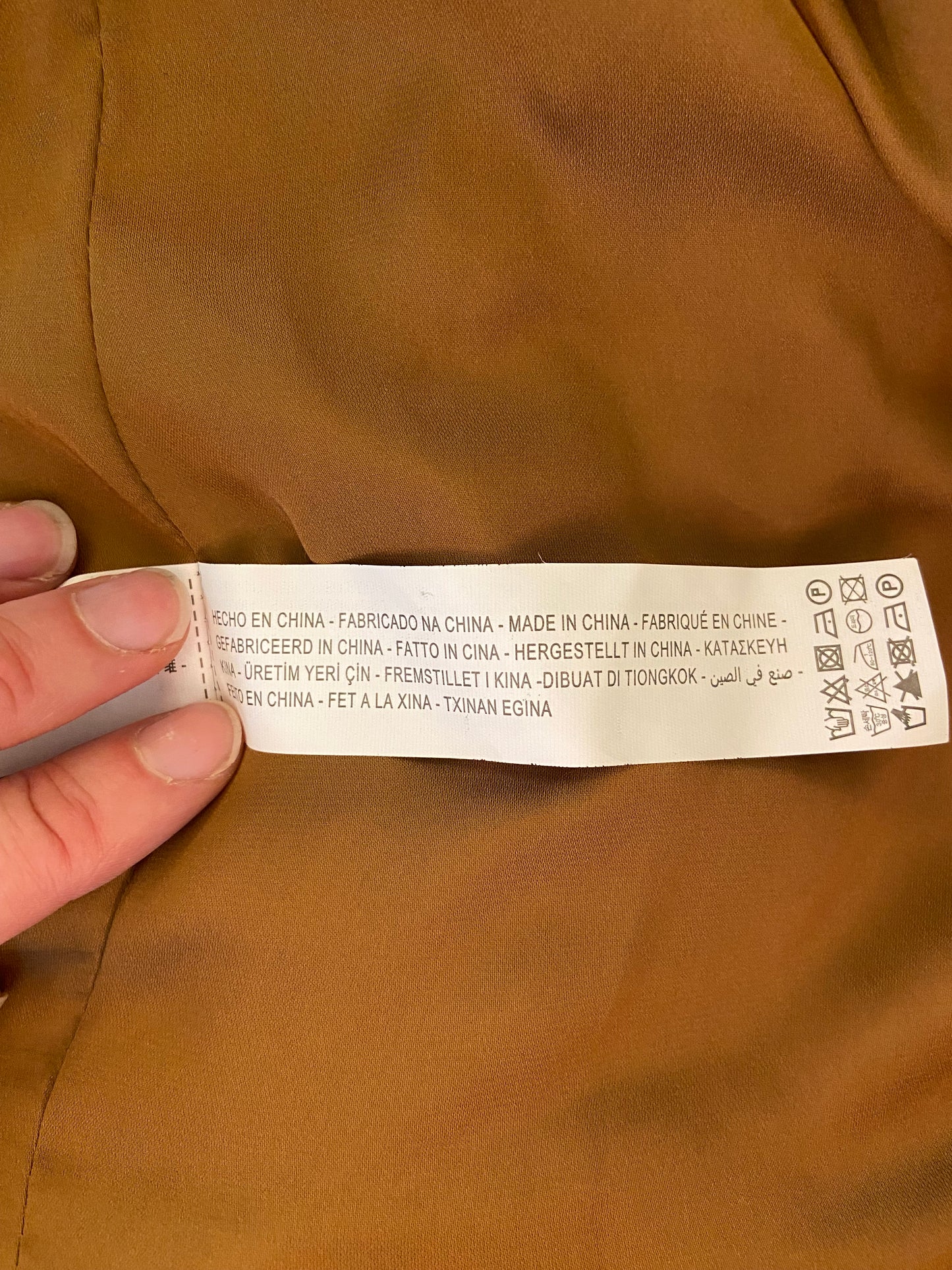 SUPER FUN "ZARA" ***NEW WITH TAGS CURLY FAUX FUR COAT