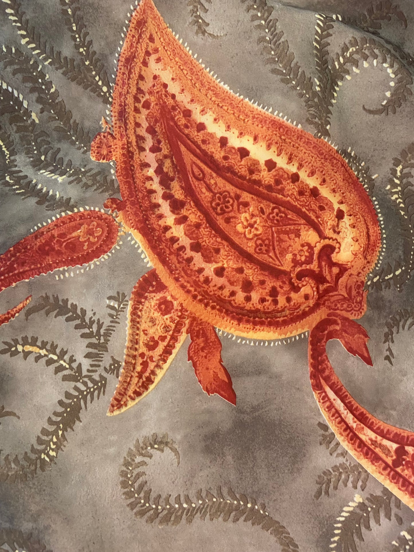 VINTAGE "IMAGE" PAISLEY PRINT WIND BREAKER