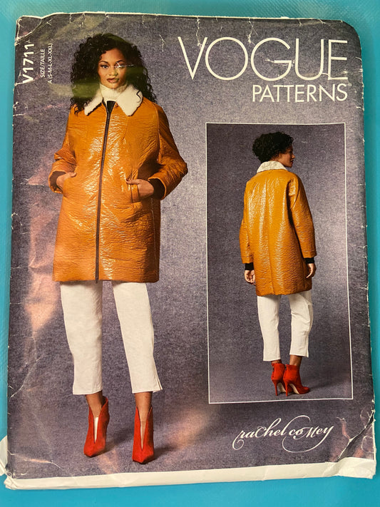 ***NEW UNCUT - "RACHEL CO MEY FOR VOGUE" JACKET SEWING PATTERN