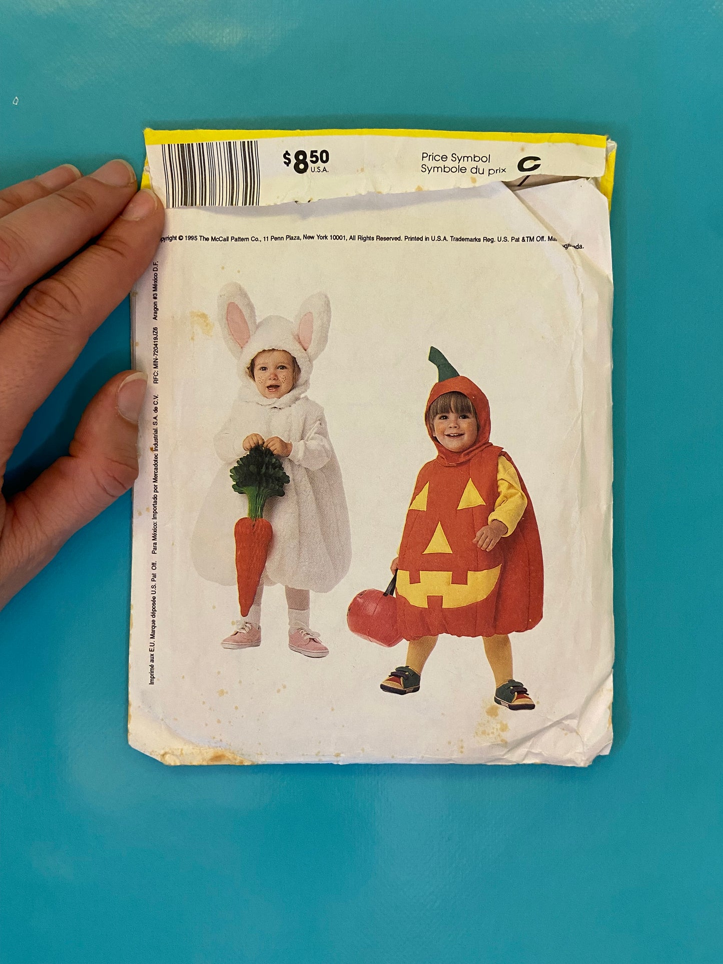 VINTAGE 90'S HALLOWEEN COSTUME SEWING PATTERN