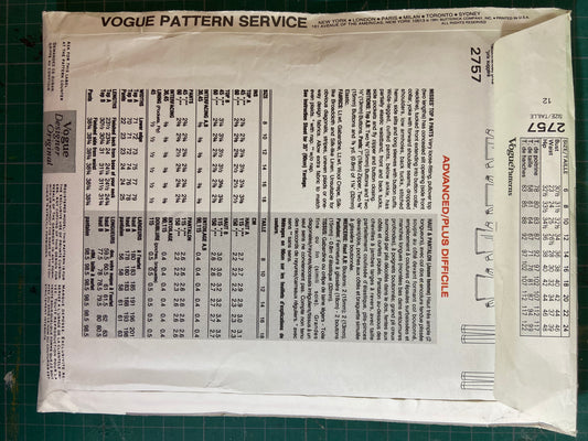 RARE VINTAGE 'ISSEY MIYAKE" TOP, PANTS AND DRESS SEWING PATTERN ***UNCUT