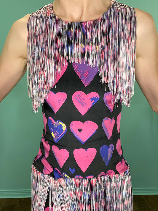 RARE "VERSACE FOR H&M" %100 SILK DRESS