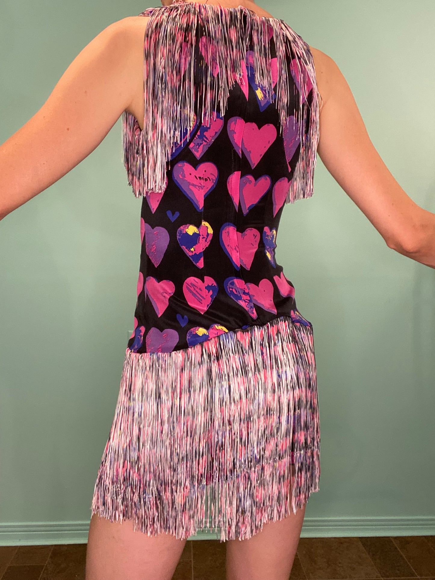 RARE "VERSACE FOR H&M" %100 SILK DRESS