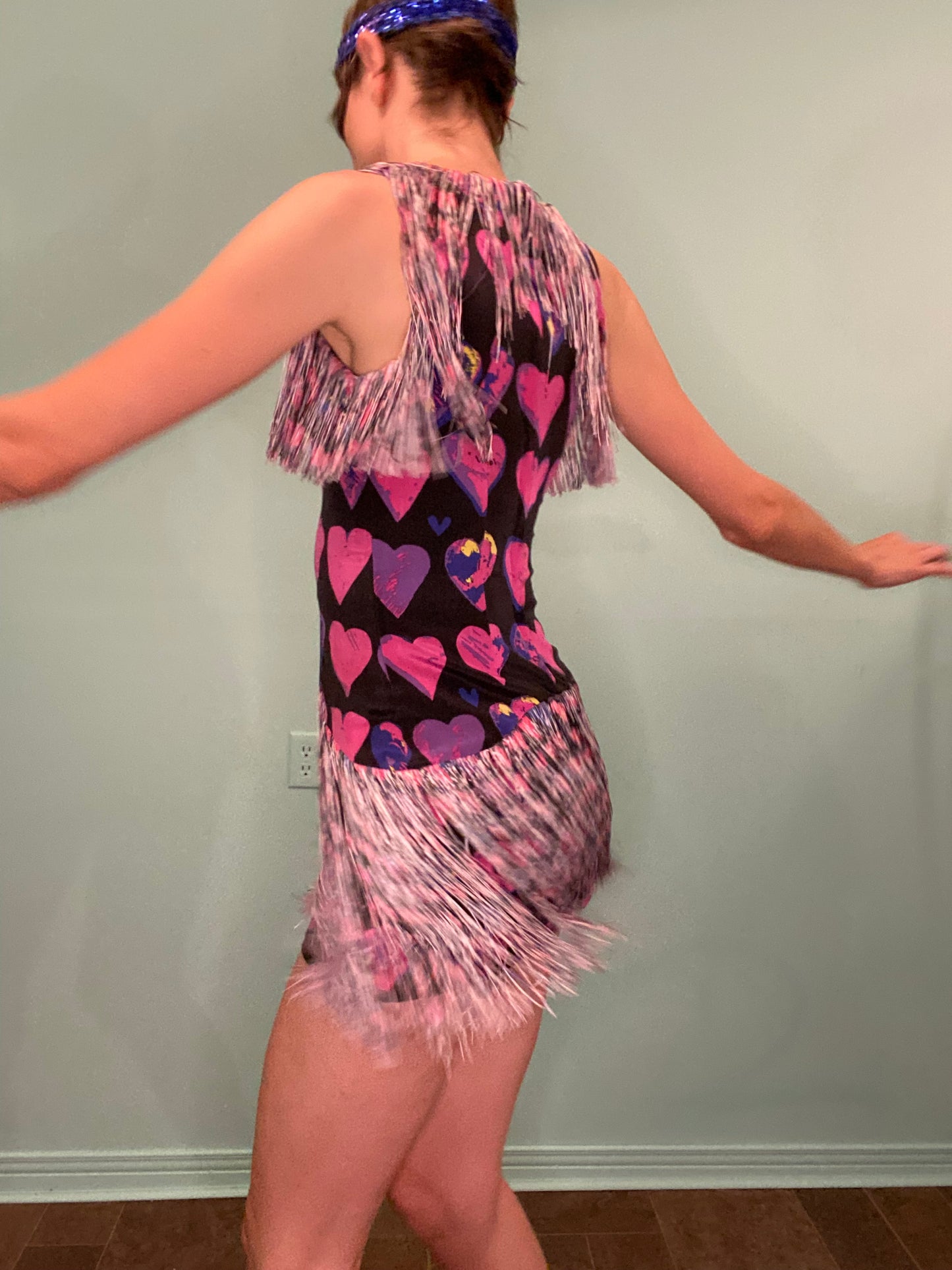 RARE "VERSACE FOR H&M" %100 SILK DRESS