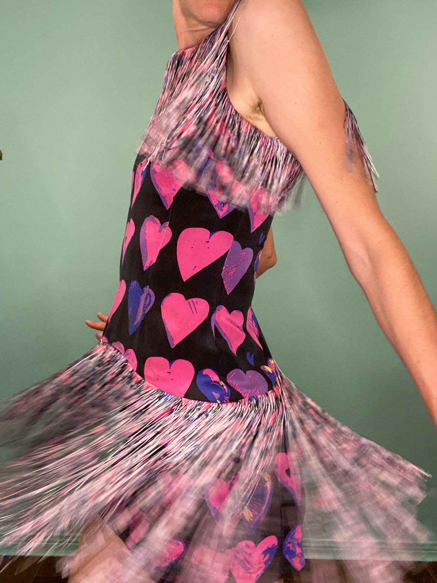 RARE "VERSACE FOR H&M" %100 SILK DRESS